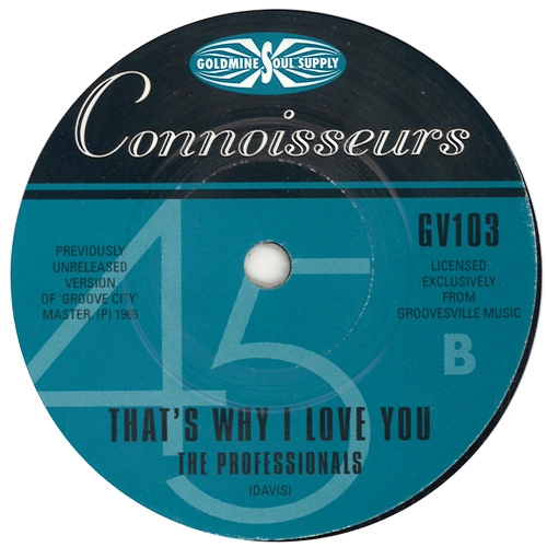 EDWIN STARR / PROFESSIONALS / YOU GOT TO BE FOOLIN' / THAT'S WHY I LOVE YOU