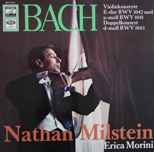 NATHAN MILSTEIN & ERICA MORINI / ナタン・ミルシテイン & エリカ・モリーニ / BACH:VIOLIN CONCERTOS