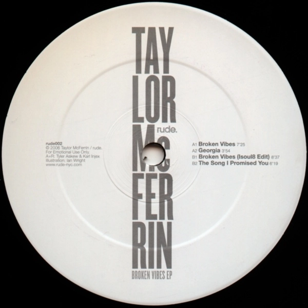 TAYLOR MCFERRIN / テイラー・マクファーリン / BROKEN VIBES EP