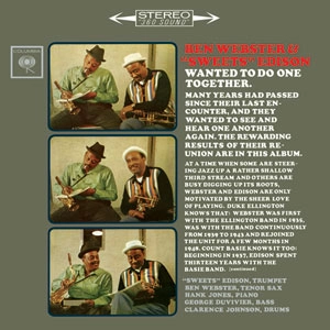 BEN WEBSTER & HARRY EDISON / ベン・ウェブスター&ハリー・エディソン / SWEETS EDISON(HYBRID STEREO SACD)