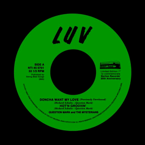 QUESTION MARK & THE MYSTERIANS / クエスチョン・マーク&ザ・ミステリアンズ / DONCHA WANT MY LOVE / HOT'N GROOVIN' / FUNKY LADY