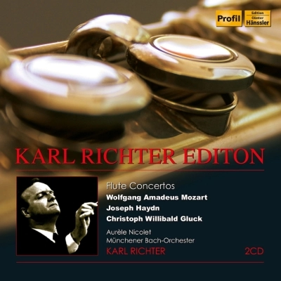 KARL RICHTER / カール・リヒター / KARL RICHTER EDITON-MOZART:FLUTE CONCERTOS/ETC(2CD)