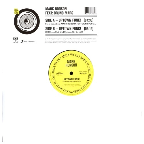 MARK RONSON / マーク・ロンソン / UPTOWN FUNK
