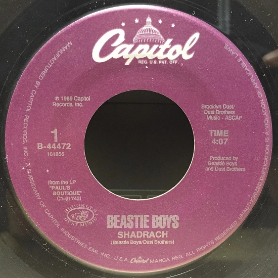 BEASTIE BOYS / ビースティ・ボーイズ / SHADRACH