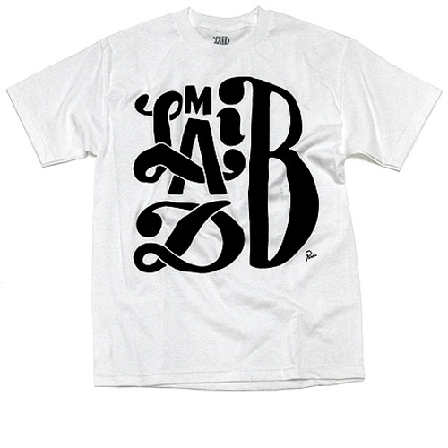 MADLIB / PARRA T-SHIRT WHT/BLK - XL