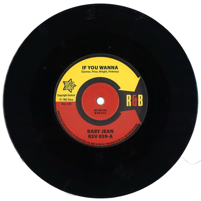 BABY JEAN / MITTY COLLIER / "IF YOU WANNA / DON'T LET HER TAKE MY BABY (7"")"