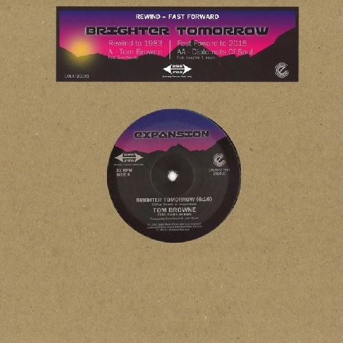 TOM BROWNE / DIPLOMATS OF SOUL / "BRIGHTER TOMORROW (10"")"