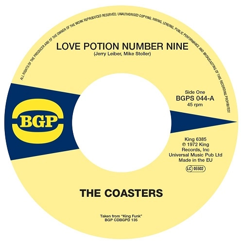 COASTERS / コースターズ / LOVE POTION NUMBER NINE / COOL JERK