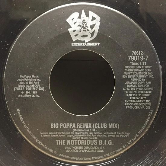 THE NOTORIOUS B.I.G. / BIG POPPA REMIX / WHO SHOT YA?