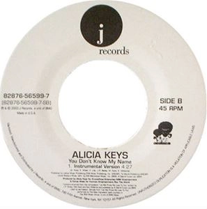ALICIA KEYS / アリシア・キーズ / YOU DON'T KNOW MY NAME