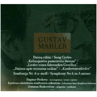 GINTARAS RINKEVICIUS / ギンタラス・リンキャヴィチウス / MAHLER:SYM6/LIEDER EINES FAHRENDEN GESELLEN/KINDERTOTENLIEDER