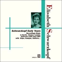 ELISABETH SCHWARZKOPF / エリーザベト・シュヴァルツコップ / EARLY YEARS-OPERA&OPERETTA ARIAS