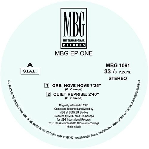 MBG / EP ONE