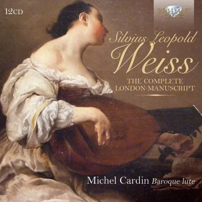 MICHEL CARDIN / ミシェル・カルダン / WEISS:COMPLETE LONDON MANUSCRIPT(12CD)