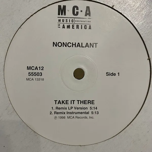 NONCHALANT / ノンシャラン / TAKE IT THERE RMX