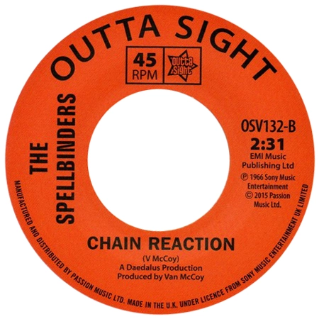 SPELLBINDERS / スペルバインダーズ / "HELP ME / CHAIN REACTION (7"")"