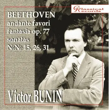 VICTOR BUNIN / ヴィクトル・ブーニン / BEETHOVEN: ANDANTE FAVORI/FANTAISIE