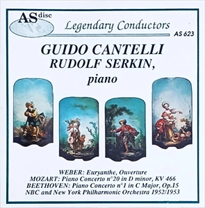 GUIDO CANTELLI / グィド・カンテッリ / LEGENDARY CONDUCTORS - WEBER, MOZART, BEETHOVEN