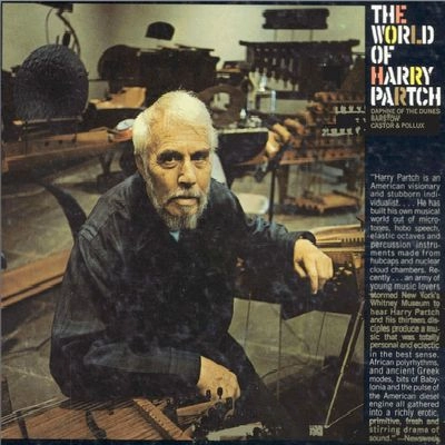 HARRY PARTCH / ハリー・パーチ / THE WORLD OF HARRY PARTCH LP