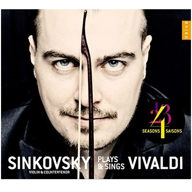 DMITRY SINKOVSKY / ドミトリ・シンコフスキ / PLAYS&SINGS VIVALDI