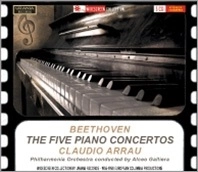 CLAUDIO ARRAU / クラウディオ・アラウ / BEETHOVEN:5 PIANO CONCERTOS