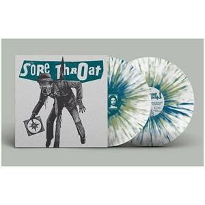 SORE THROAT / ソア・スロート / DEATH TO CAPITALIST HALMSHAW (SPLATTER WHITE/GREEN)