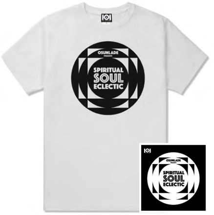 OSUNLADE / オスンラデ / SPIRITUAL SOUL ECLECTIC MIX CD & T-SHIRT WHITE S
