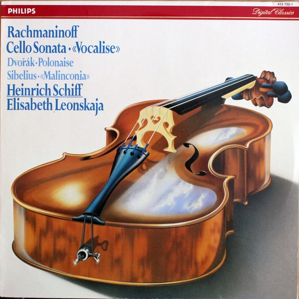 HEINRICH SCHIFF / ハインリヒ・シフ / RCHMANINOFF: CELLO SONATA "VOCALISE" / DVORAK: POLONAISE / SIBELIUS: "MALINCONIA"