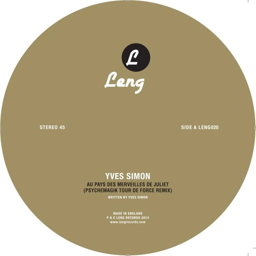 YVES SIMON / AN PAYS DES MERVEILLES DE JULIET