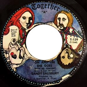 SANDY SALISBURY / サンディ・サルスベリー / ON AND ON SHE GOES / GOODY GOODBYE