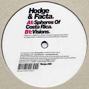 HODGE / ホッヂ / SPHERES OF COSTA RICA / VISIONS