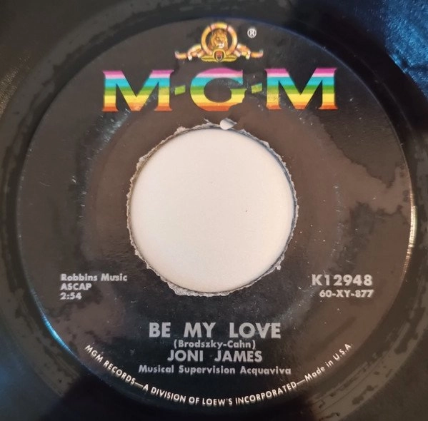 JONI JAMES / ジョニ・ジェイムス / BE MY LOVE