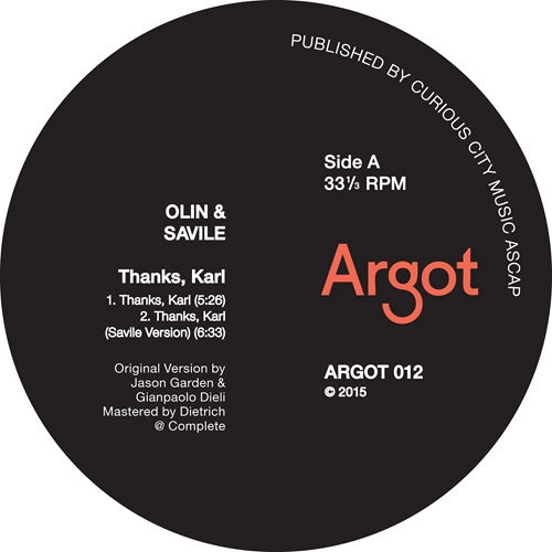 OLIN & SAVILE / THANKS, KARL