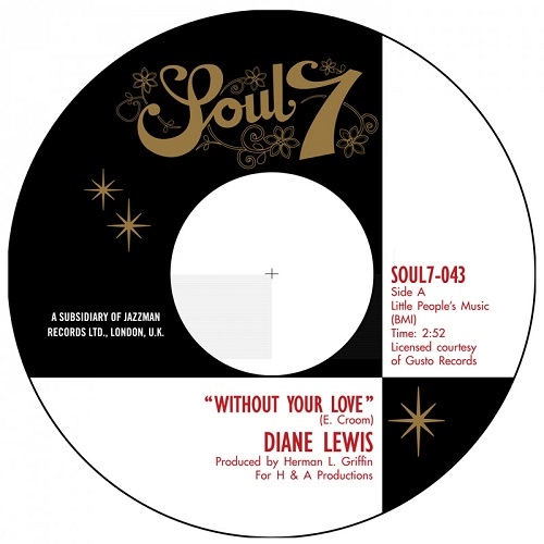 DIANE LEWIS / ダイアン・ルイス / WITHOUT YOUR LOVE / GIVING UP YOUR LOVE