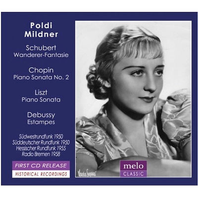 POLDI MILDNER / ポルディ・ミルトナー / SCHUBERT:WANDERER FANTASY/CHOPIN:PF SON2/ETC