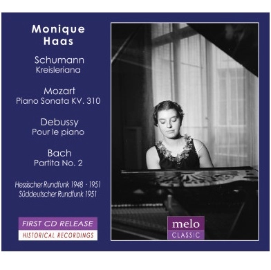 MONIQUE HAAS / モニク・アース / SCHUMANN:KREISLERIANA/MOZART:PF SON8/ETC