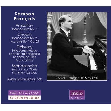 SAMSON FRANCOIS / サンソン・フランソワ / PROKOFIEV:PIANO SONATA NO.7/CHOPIN: PIANO SONATA NO.2/DEBUSSY: SUITE BERGAMASQUE/ETC