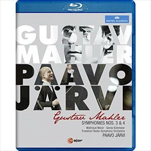 PAAVO JARVI / パーヴォ・ヤルヴィ / MAHLER:  SYMPHONIES NOS. 3 & 4