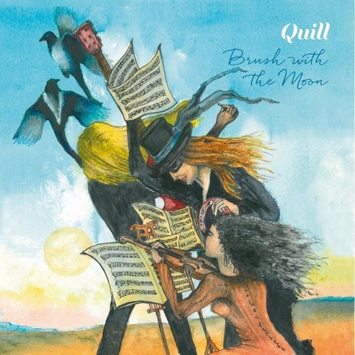QUILL / BRUSH WITH THE MOON