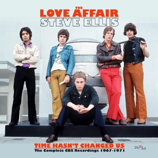 LOVE AFFAIR / STEVE ELLIS / TIME HASN'T CHANGED US THE COMPLETE CBS RECORDINGS 1967-1971 (3CD)