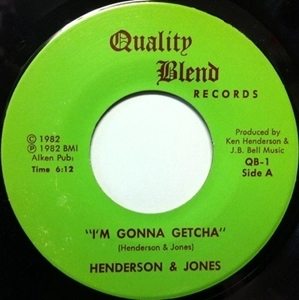 HENDERSON & JONES / I'M GONNA GETCHA / JUST NEEDED SOMEONE LIKE YOU