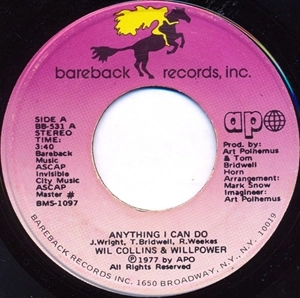 WIL COLLINS AND WILLPOWER / ANYTHING I CAN DO