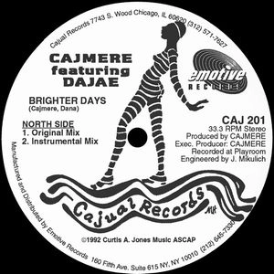CAJMERE / カジミア / BRIGHTER DAYS