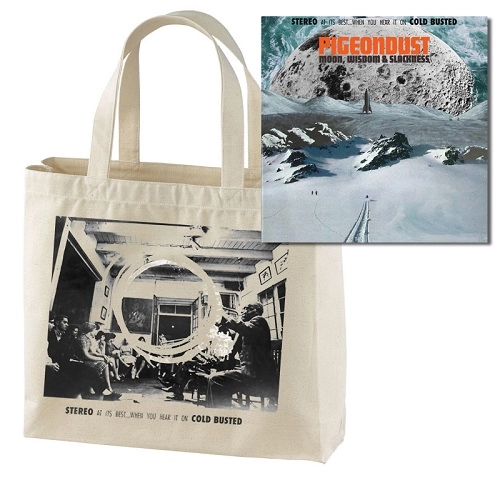 PIGEONDUST / ピジョンダスト / MOON, WISDOM & SLACKNESS★ディスクユニオン限定トートバッグ付セット