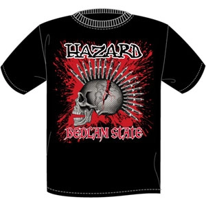 HAZARD / ベツドラムステイトＴシャツBLK M