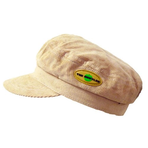 BEATLES / ビートルズ / CORD HAT (BEIGE) WITH BADGE: HELP! (MEDIUM)