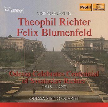 ODESSA STRING QUARTET / オデッサ弦楽四重奏団 / T.RICHTER&BLUMENFELD:ST QUARTETS