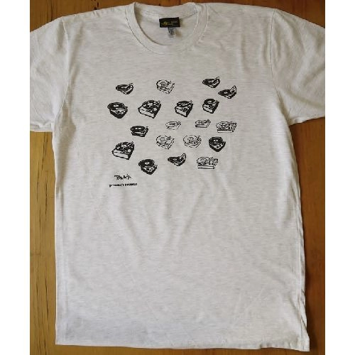 PRESSURE SOUNDS T-SHIRTS / TONYMCDERMOTT : MANY DECKS T SHIRTS (M)