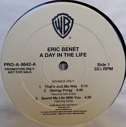 ERIC BENET / エリック・ベネイ / DAY IN THE LIFE "2LP"