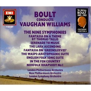 ADRIAN BOULT / エイドリアン・ボールト / VAUGHAN WILLIAMS: NINE SYMPHONIES